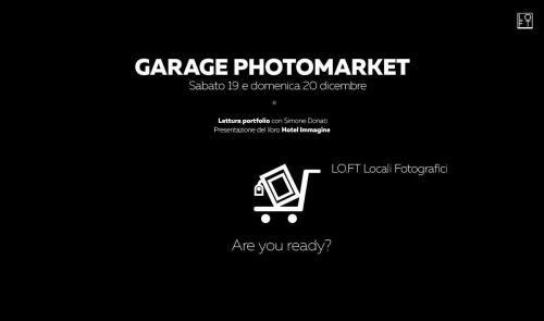 Servizio fotografico e garage market