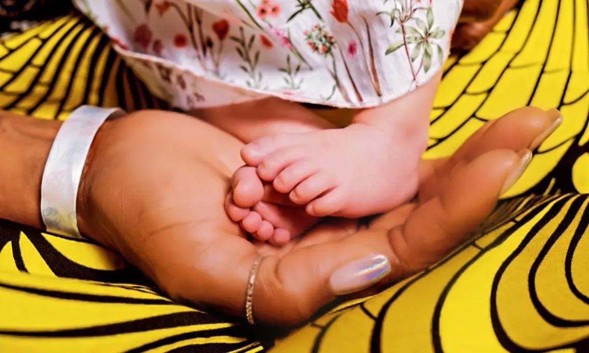 Naomi Campbell Maternity