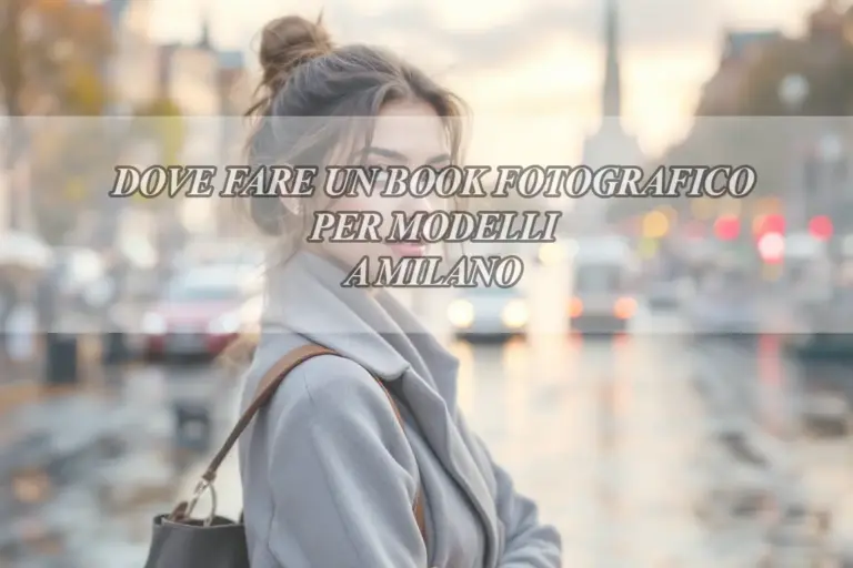 UNA MODELLA IN POSA PER UN BOOK FOTOGRAFICO MODELLI A MILANO