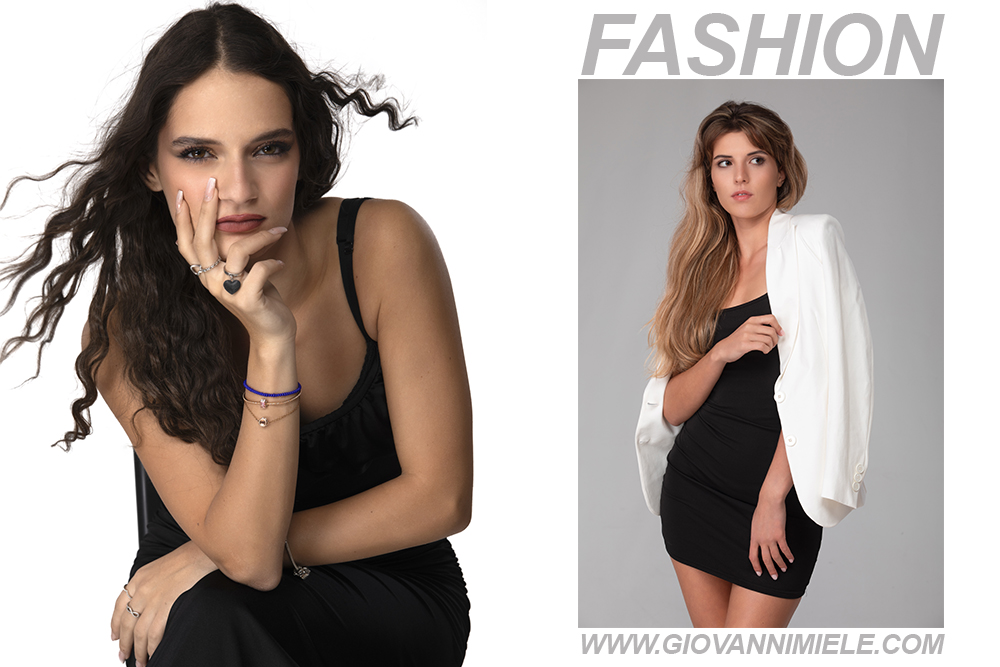 Shooting fotografico donna in studio a Milano zona Bande Nere