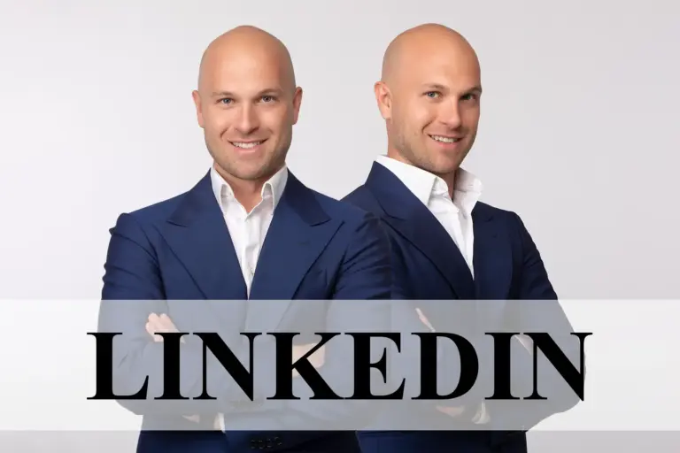 Soggetto fotografato per LinkedIn
