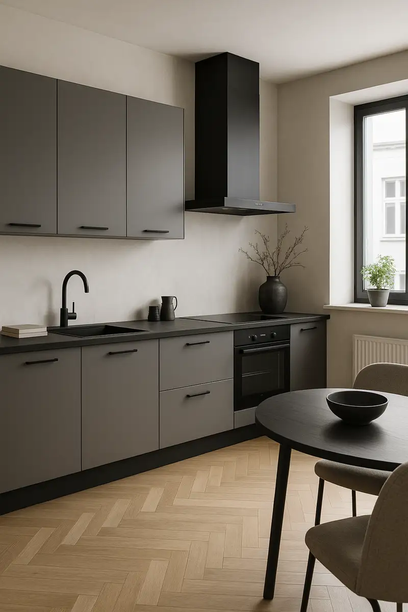 Cucina moderna fotografata a Milano