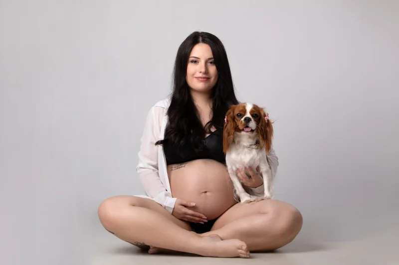 Pacchetto Completo book fotografico gravidanza Milano con make-up