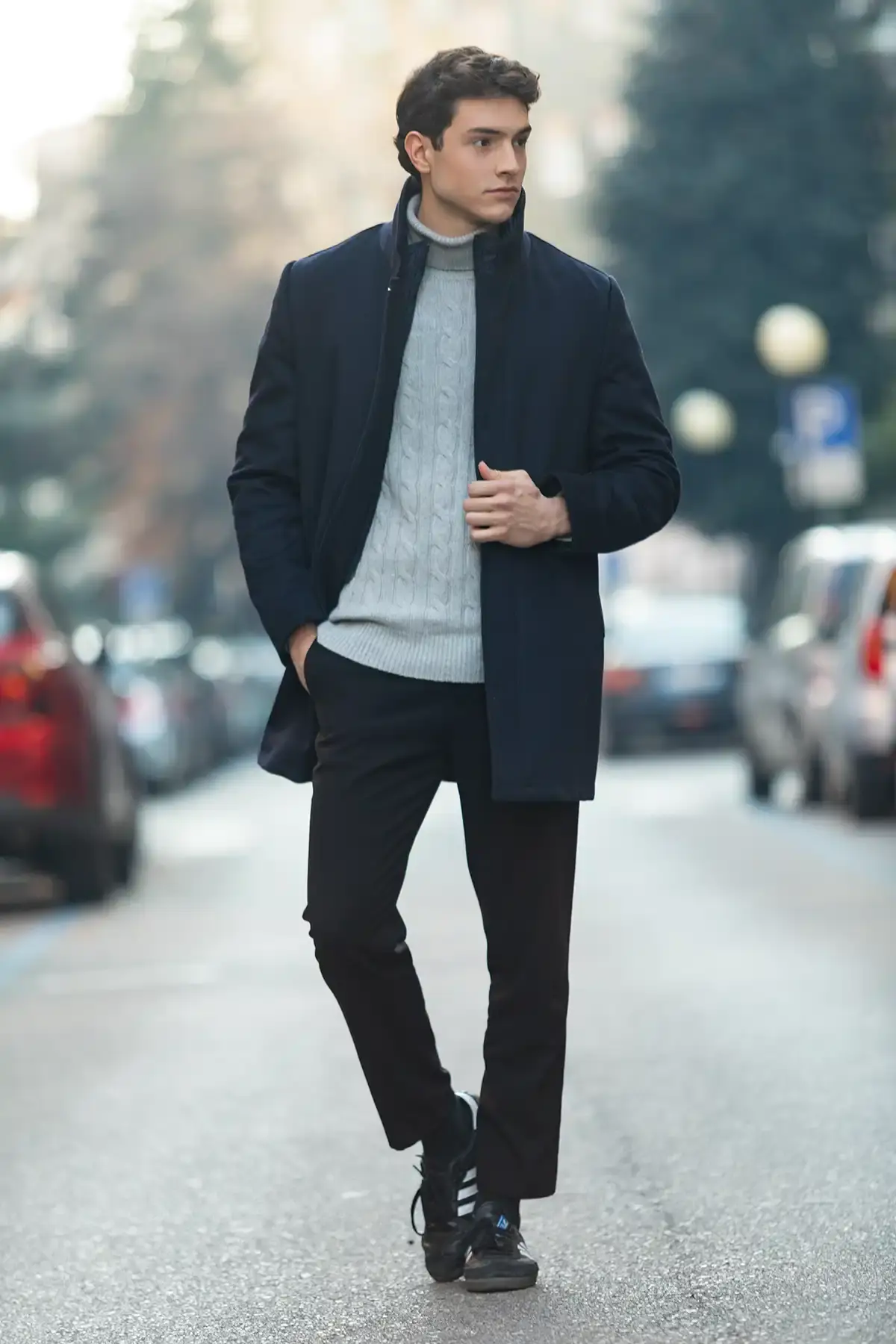 Modello urban style uomo Milano
