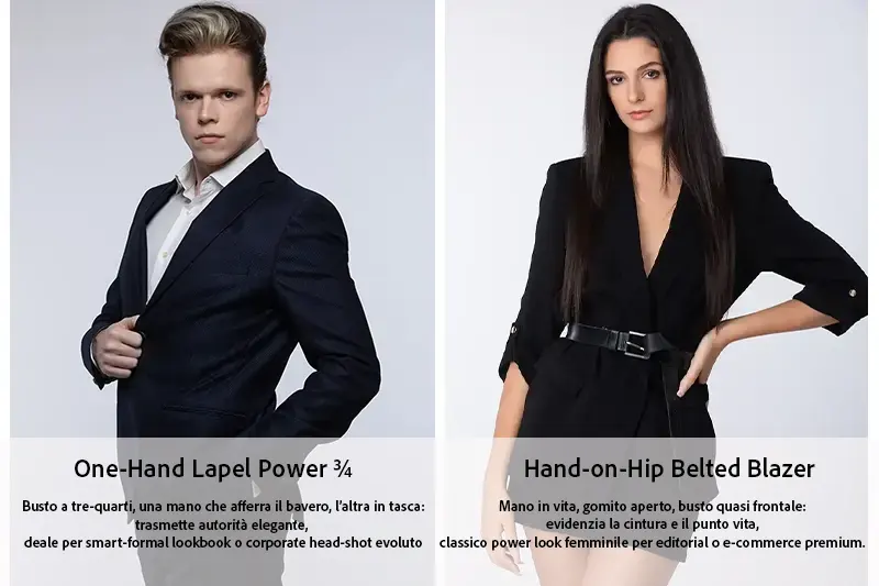 Smart formal power fashion Milano - Pose eleganti business