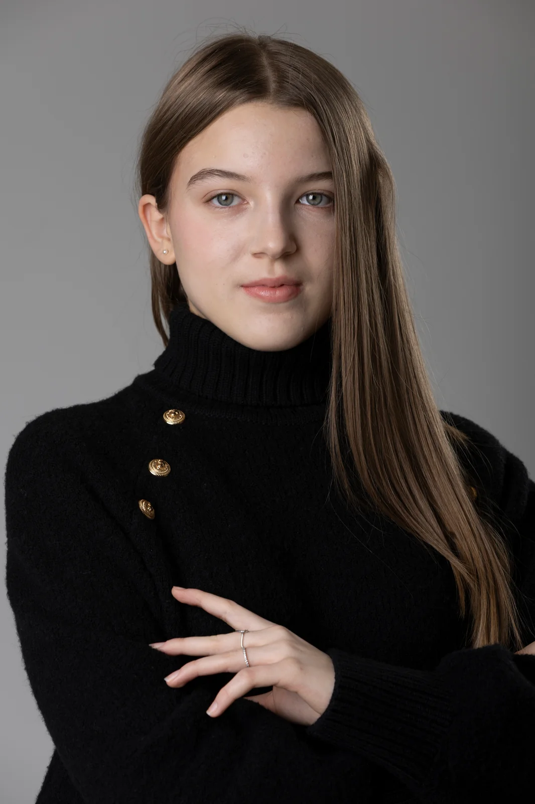 Ritratto fotografico ragazza adolescente a Milano, studio Giovanni Miele