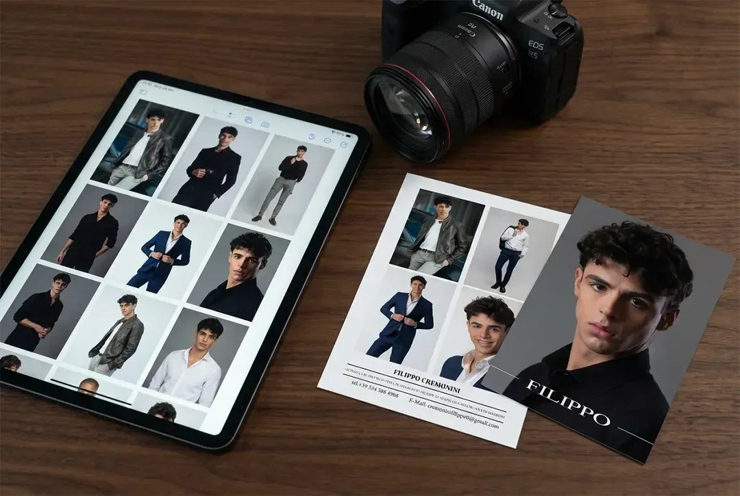 Book fotografico personale Milano