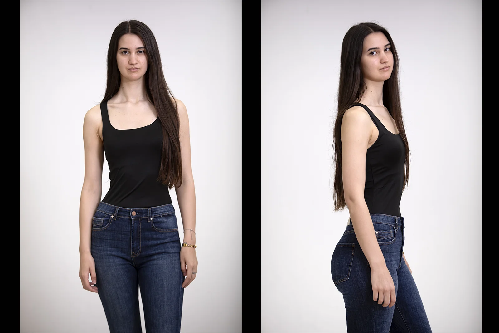 Foto polaroid per agenzia moda realizzate nello studio di Milano