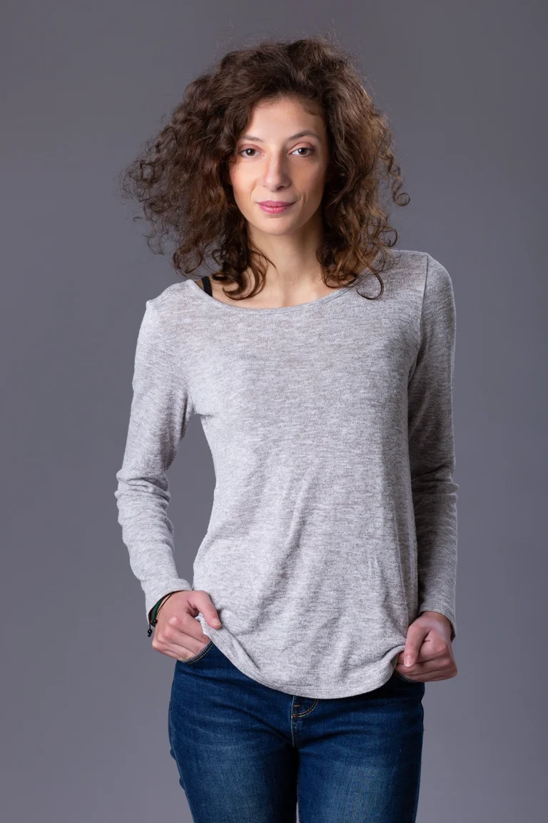 Character look casual di attrice